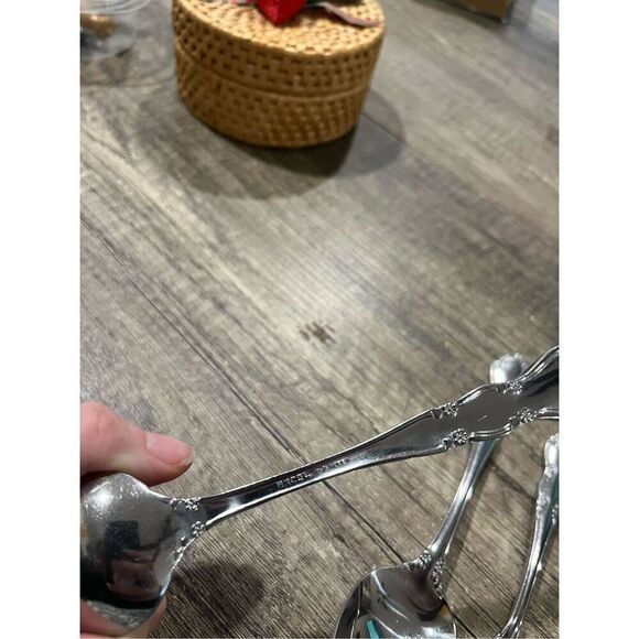 7 piece EXCEL Korea Stainless Silver 18-0 Flatware Set Dinnerware - Picture 3 of 3